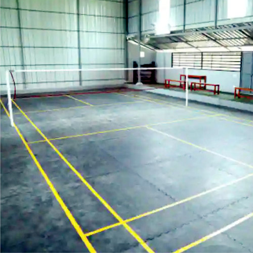 Outdoor and Indoor Badminton Courts